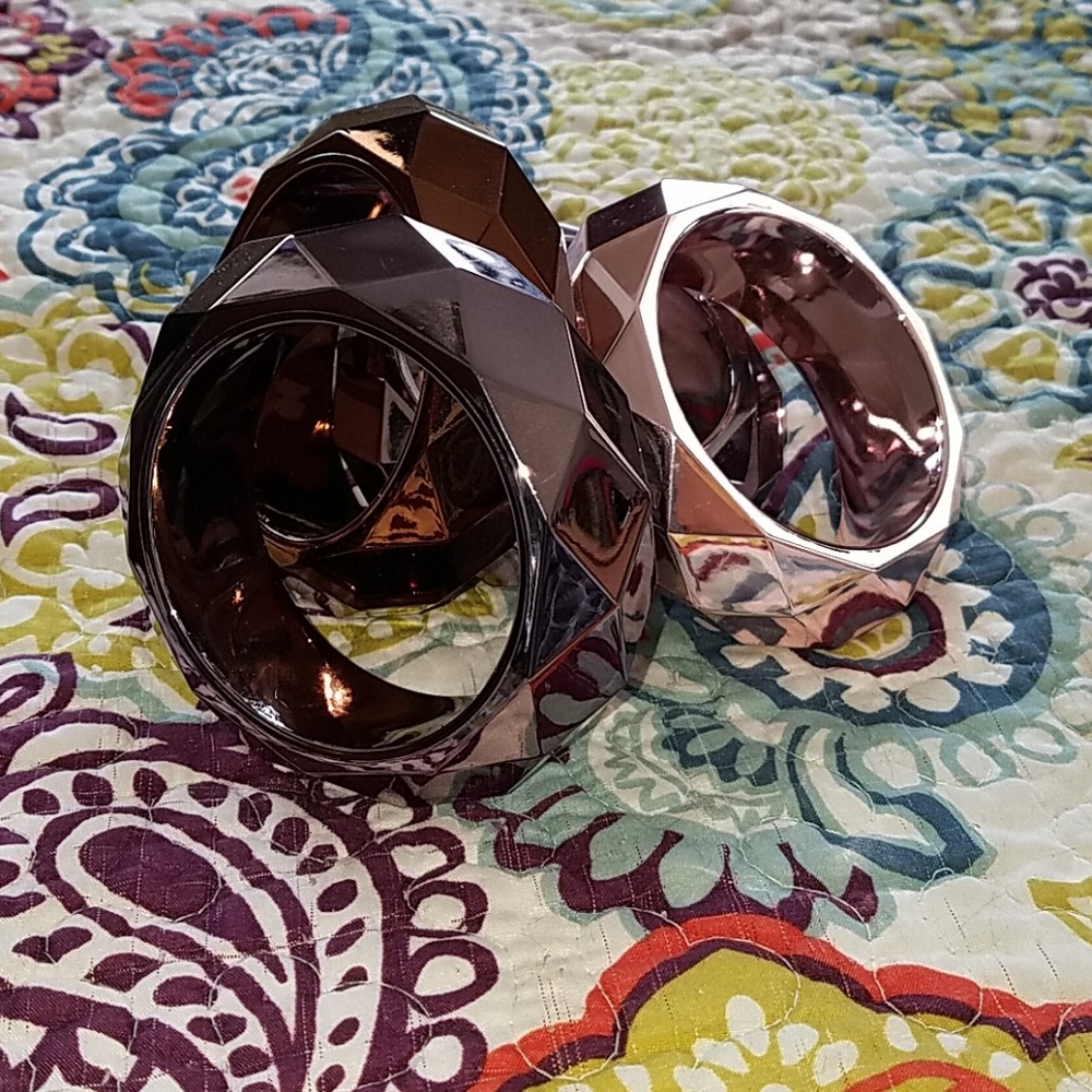 💥3 for $15💥 Geometric bangles - Picture 11 of 12
